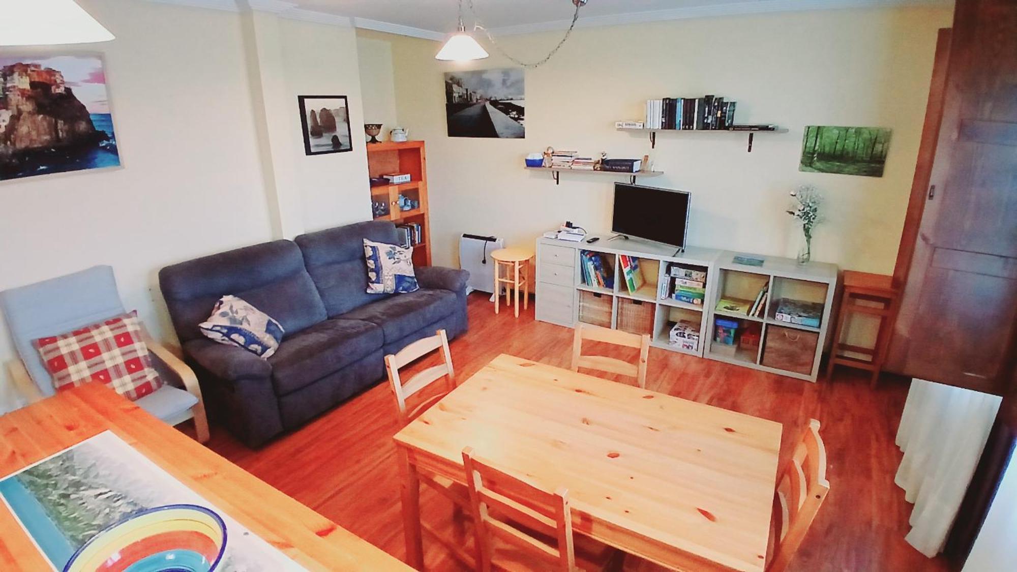 Apartament Acogedor Bajo Con Terraza Y Vistas Nueva De Llanes Zewnętrze zdjęcie